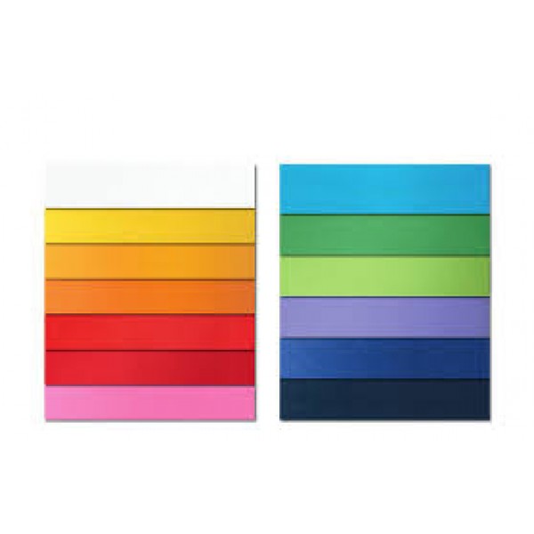 Cartoncino bristol 200 eco 10fg 70x100cm colore marrone grammatura 200gr