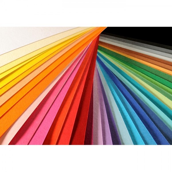 Cartoncino bristol sigillo 10fg 70x100cm colore verde chiaro grammatura 200gr