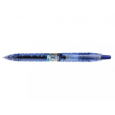 Penna roller PILOT gel a scatto ricaricabile con livello d'inchiostro visibile - punta 0,7mm - Blu