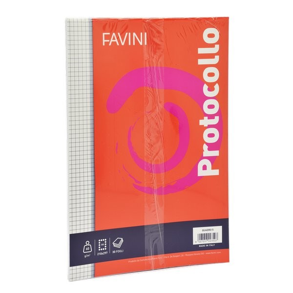 Fogli protocollo colore bianco grammatura 60gr