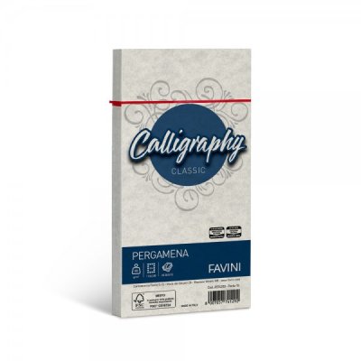 Calligraphy - buste pergamena c4 colore perla grammatura 90gr