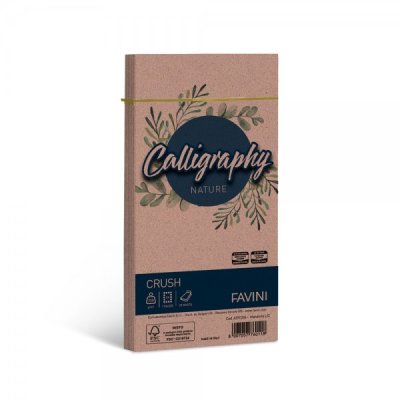 Calligraphy crush - buste nature c4 colore mandorla grammatura 120gr