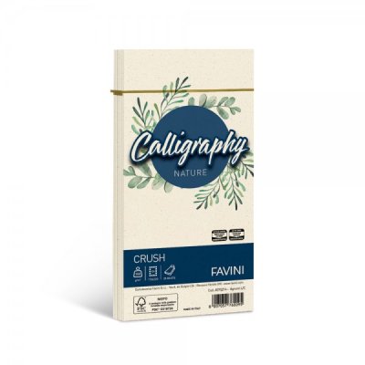 Calligraphy crush - buste nature c4 colore agrumi grammatura 100gr