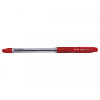 Penna a sfera PILOT con livello d'inchistro visibile e ricaricabile - punta fine 0,7mm - Rosso
