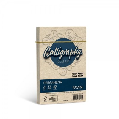 Calligraphy - buste pergamena j7 colore sabbia grammatura 90gr