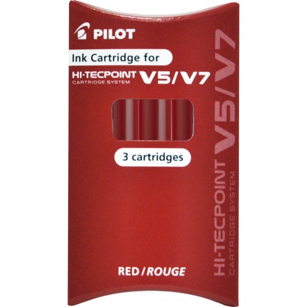 Hi-tecpoint - refill colore rosso