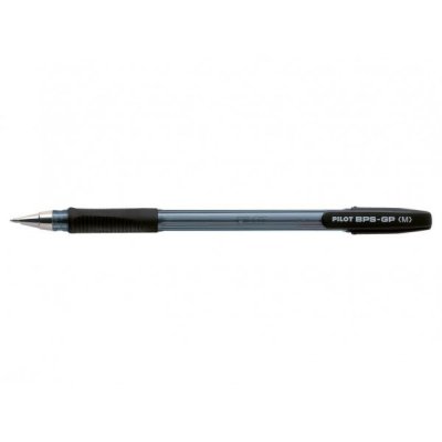 Penna a sfera PILOT BPS-GP con inchiostro ad olio, livello di inchiostro visibile e ricaricabile - punta 1mm - Nero