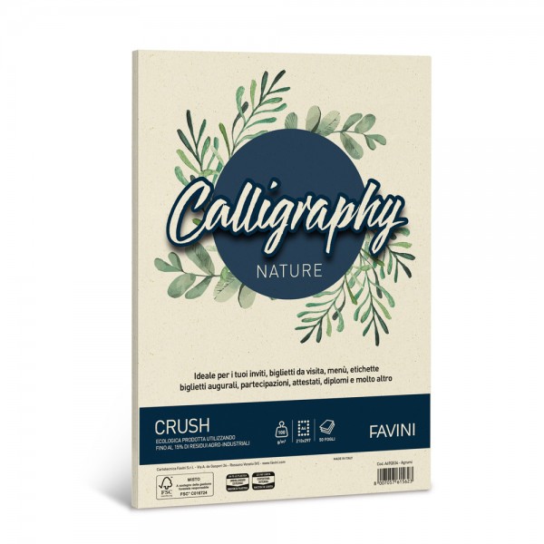 Calligraphy - carta nature a4 colore agrumi grammatura 100gr