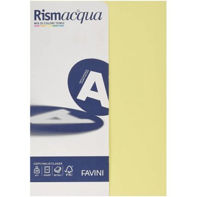 Rismacqua - carta a4 colore camoscio grammatura 200gr