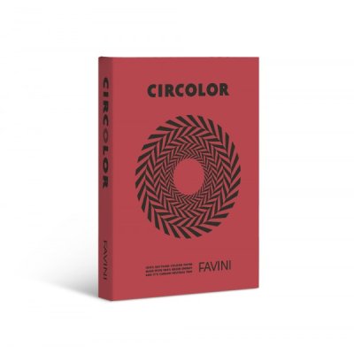 Circolor - carta a4 colore rosso grammatura 80gr