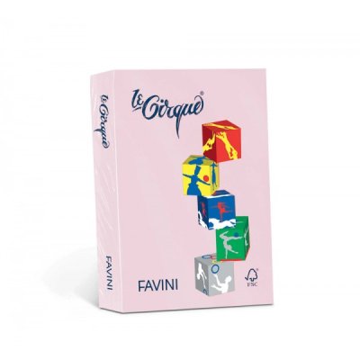 Le cirque - carta a3 colore rosa grammatura 80gr