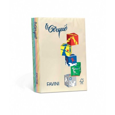 Le cirque - carta a4 colore assortiti 5col grammatura 80gr