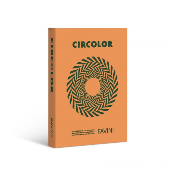 Circolor - carta a4 colore arancio grammatura 160gr