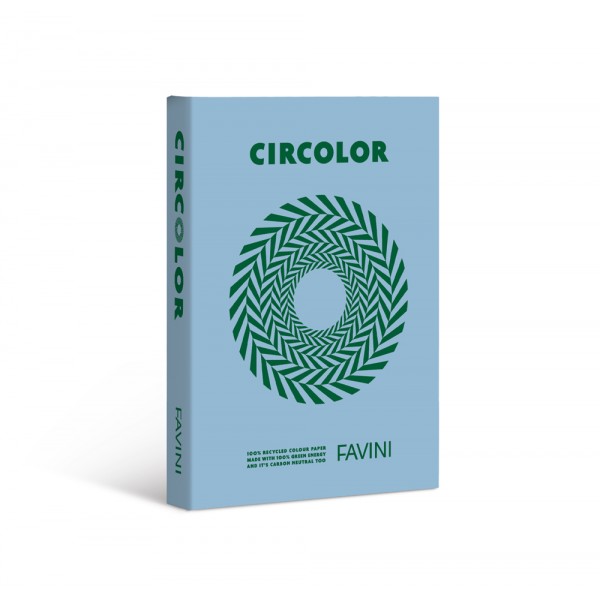Circolor - carta a4 colore azzurro grammatura 160gr
