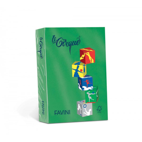 Le cirque - carta a4 colore verde prato grammatura 160gr