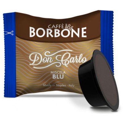 Capsule caffe' don carlo blu
