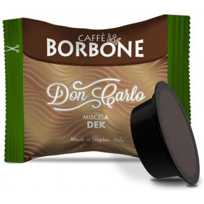 Capsule caffe' don carlo verde dek