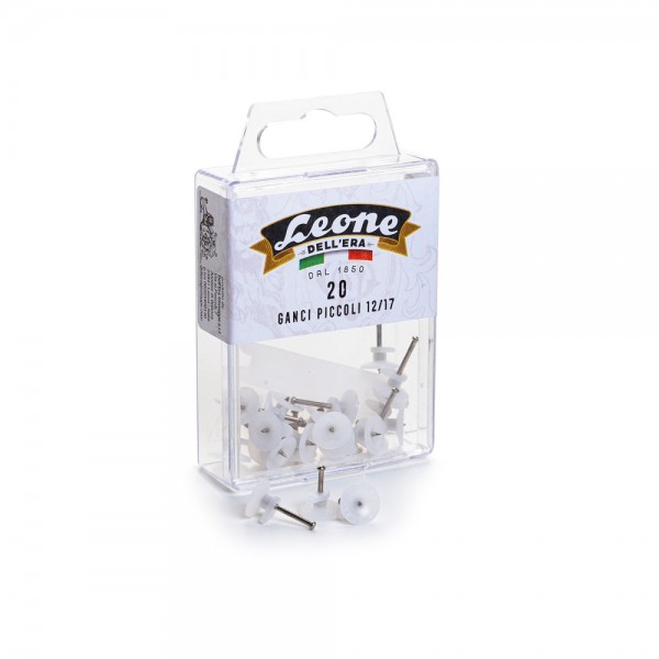 Leone color - ganci per quadri colore trasparente