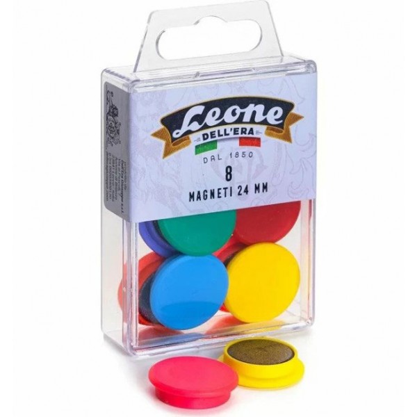 Bottoni magnetici 24mm colore assortiti