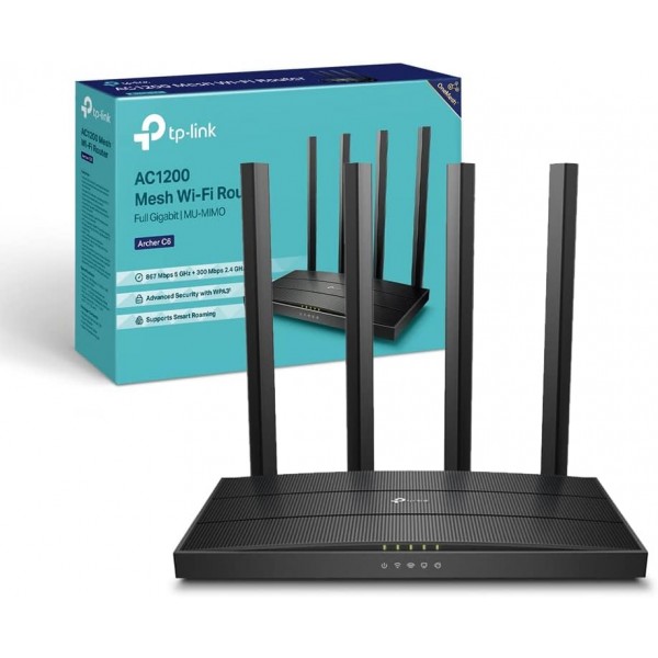 TP-LINK Router F fino a 300 Mbps sulla banda 2.4GHz fino a 300 Mbps e fino a 867 Mbps sulla banda 5GHz