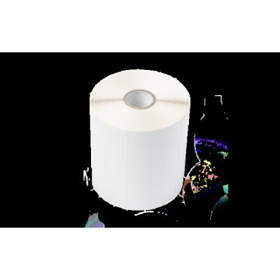 Rotolo 1.100 etichette 102x74mm, rivestite colore bianco