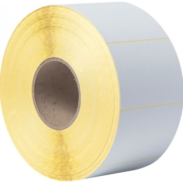 Rotolo 2.900 etichette 102x74mm, rivestito colore bianco