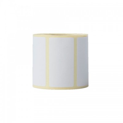 Rotolo 500 etichette 51x26mm colore bianco