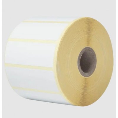 Rotolo 1.900 etichette 51x26mm colore bianco