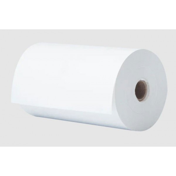 Rotolo ricevute lunghezza continua 101,6mm x 32,2m colore bianco