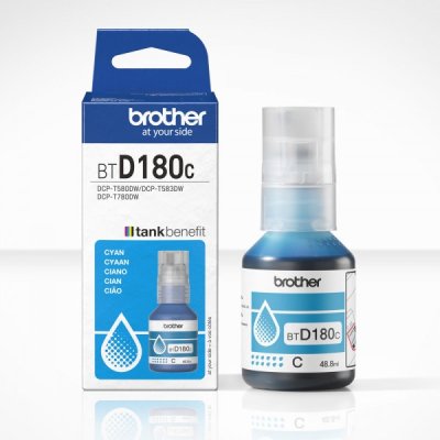 Btd180c flacone inchiostro ciano colore ciano