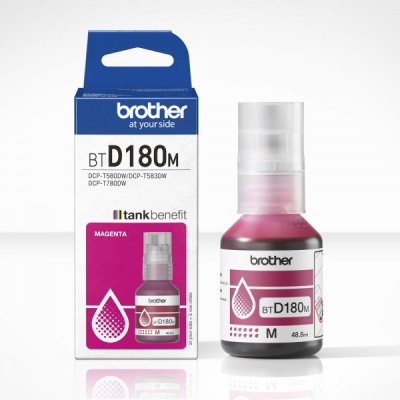 Btd180m flacone inchiostro magenta colore magenta