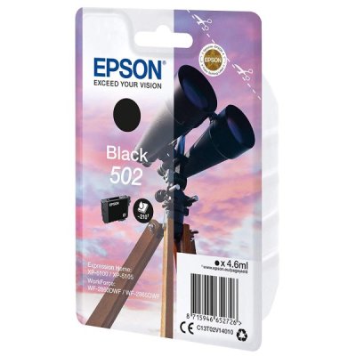 Epson cartuccia originale Nero 502 (C13T02V14010)