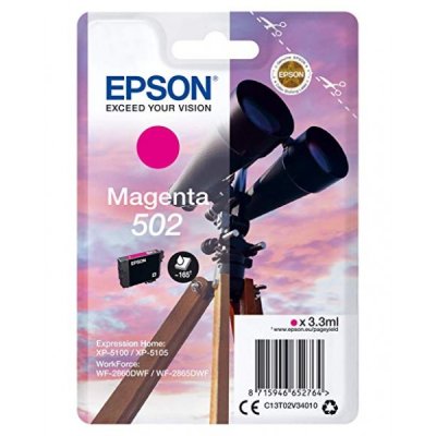 Epson cartuccia originale Magenta 502 (C13T02V34010)