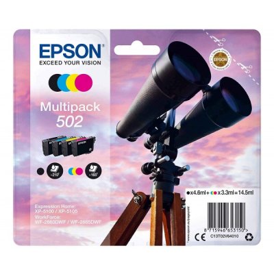 T02v6 cartuccia multipack cmyk colore nero, ciano, magenta, giallo