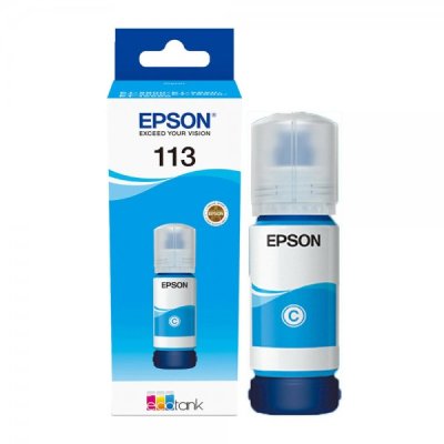 Inchiostro EcoTank Epson 113 C13T06B240 Ciano originale