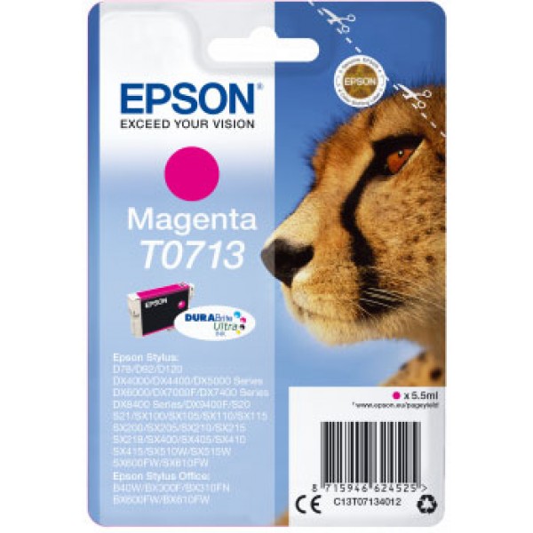 Epson cartuccia originale magenta T0713 C13T07134021