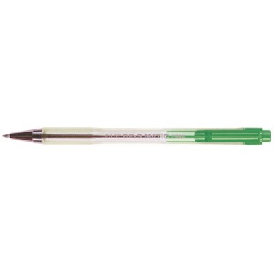 Penna a sfera PILOT BP-S Matic dotata di riserva d'inchiostro ad olio visibile, ricaricabile - punta 0.7mm - Verde