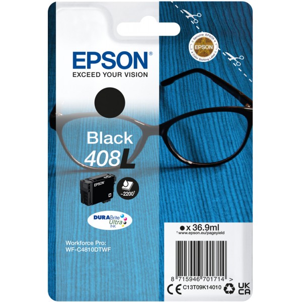 Epson Cartuccia Originale Nero 408L C13T09K14010