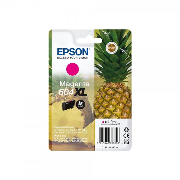 Epson Cartuccia originale Magenta 604XL C13T10H34010