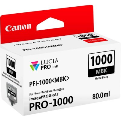 Canon cartuccia originale Nero Matte PFI-1000MBK (0545C001)