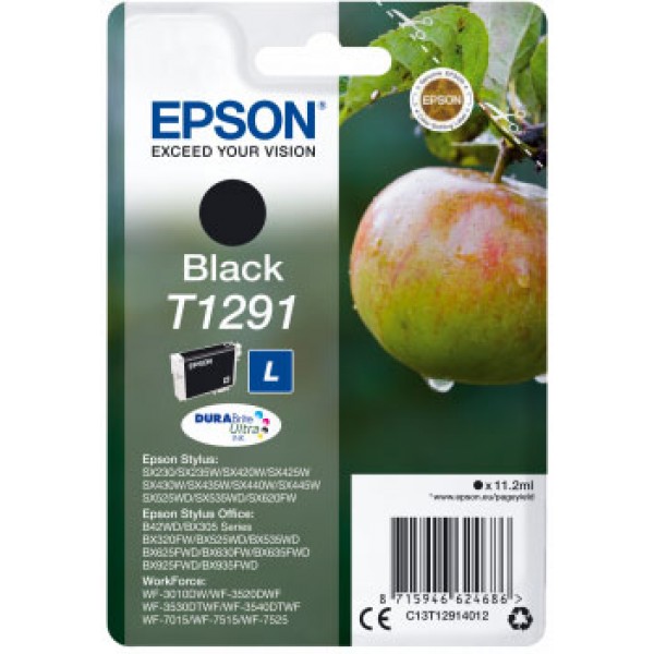 T1291 cartuccia nero colore nero