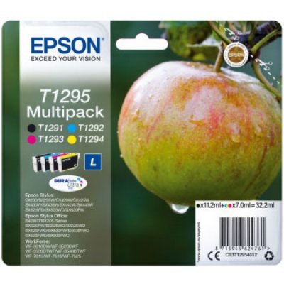 T1295 cartuccia multipack cmyk colore nero, ciano, magenta, giallo