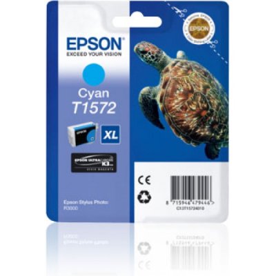 Epson Cartuccia Originale Ciano T1572 (C13T15724010)