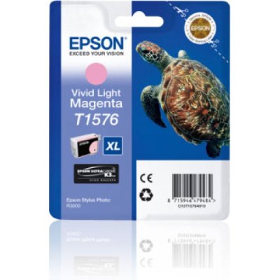 Cartuccia Epson T1576 Magenta Light originale (C13T15764010)