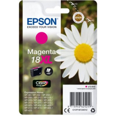 Epson Cartuccia Originale Magenta 18XL C13T18134012