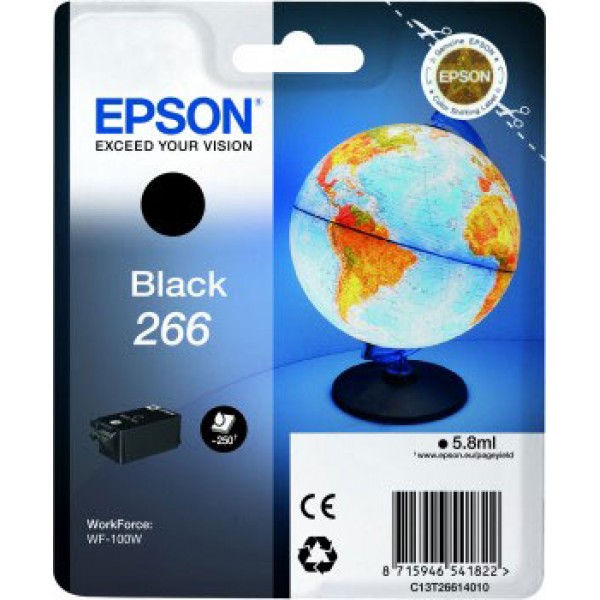 Epson Cartuccia Originale Nero T266 C13T26614010