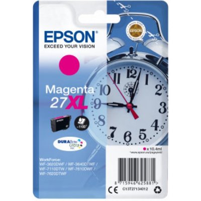Epson cartuccia originale Magenta 27XL (C13T27134012) sveglia