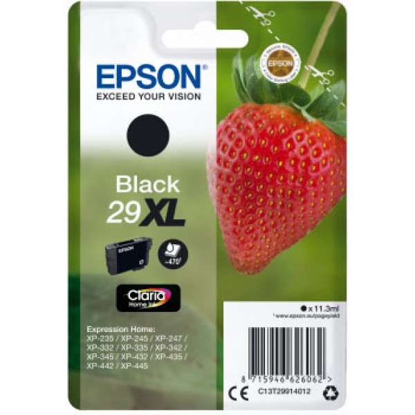 Epson Cartuccia originale Nero 29XL C13T29914012