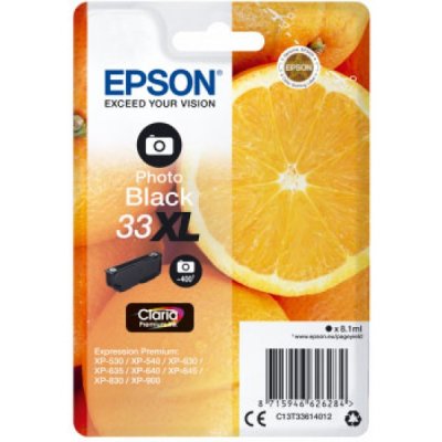 Epson Cartuccia Originale Nero Fotografico 33XL C13T33614012 Photo