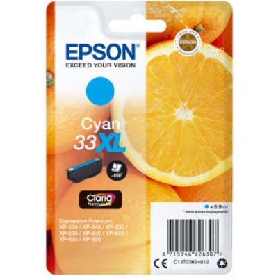 Epson Cartuccia originale Ciano 33XL C13T33624012 T3362